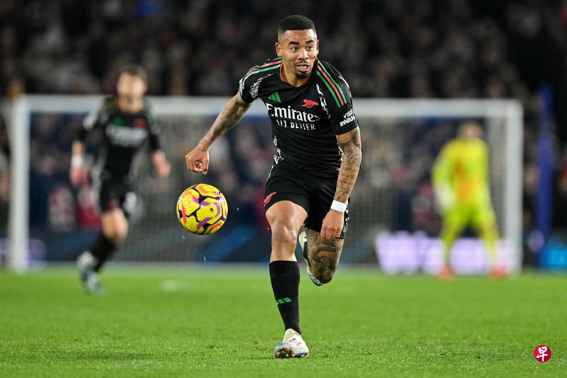 Arsenal's Brazilian forward Gabriel Jesus has been in sensational form lately