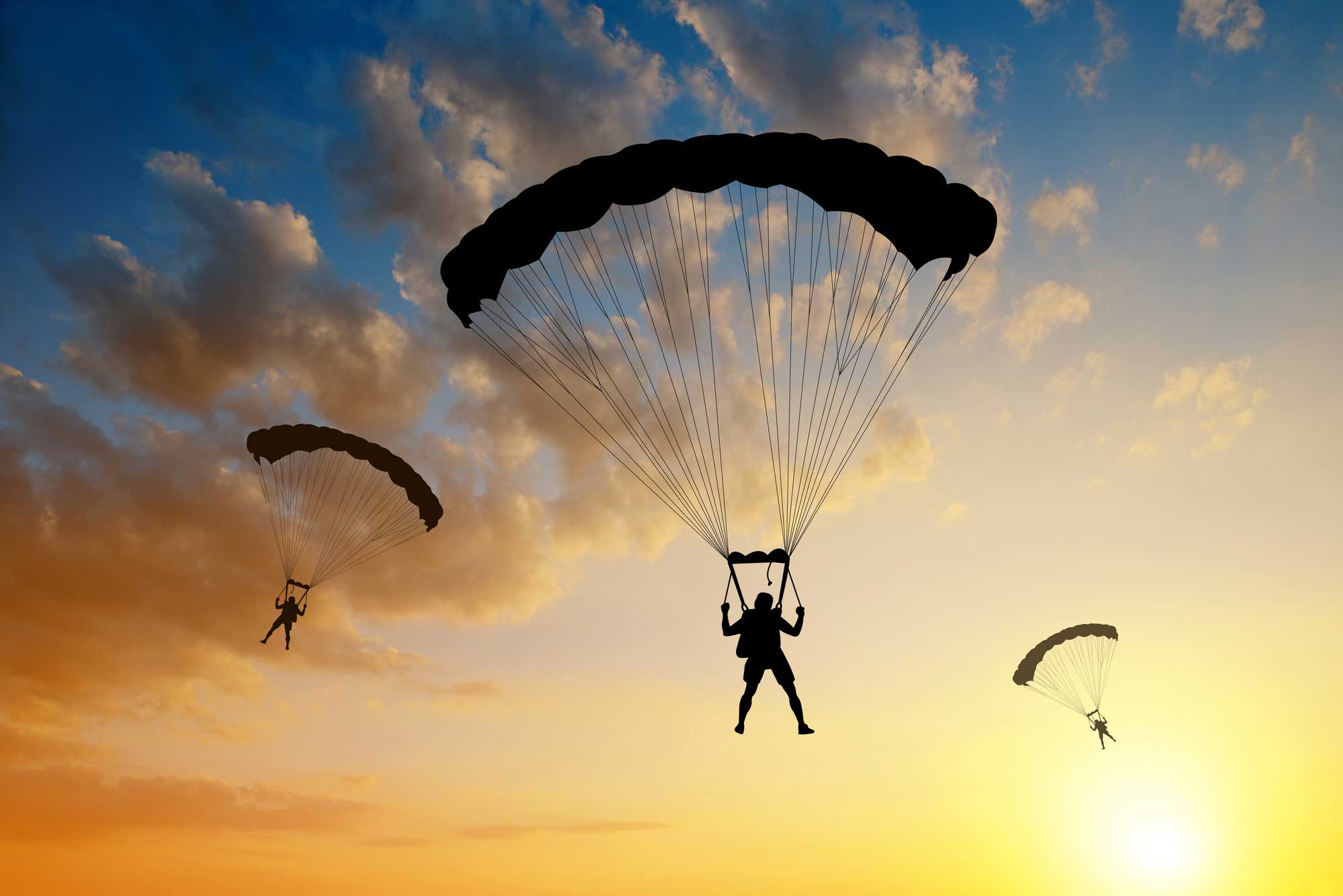 Skydiving and BASE Jumping